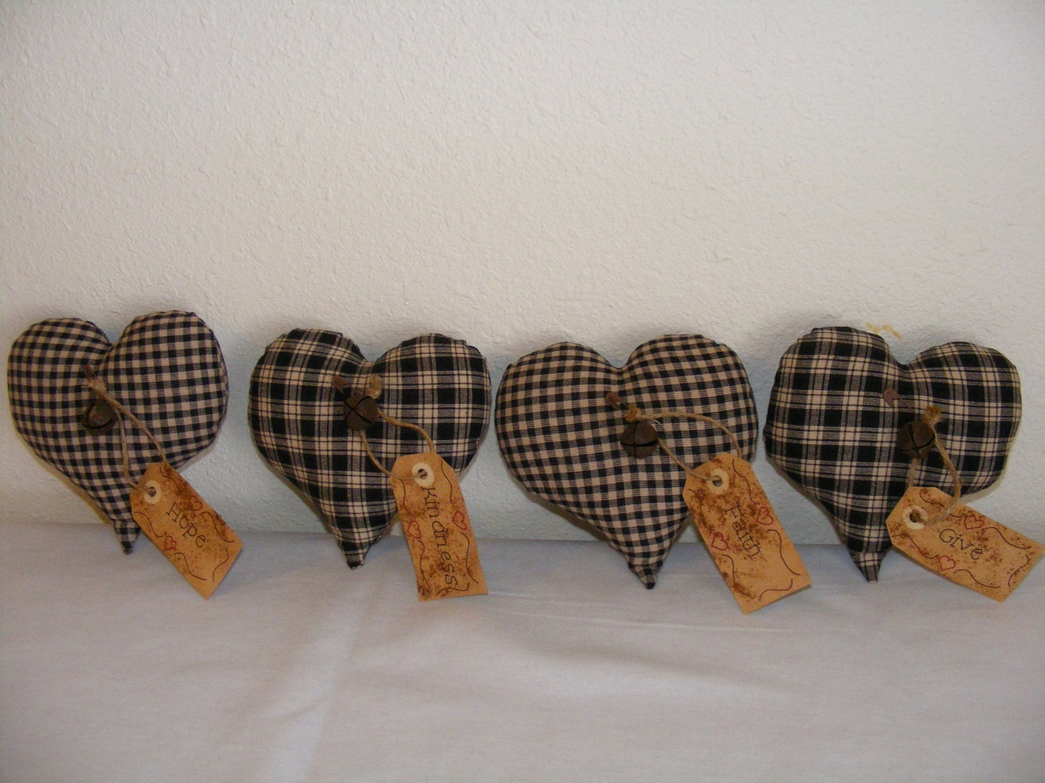 Homespun Hearts - Bowl Ornies - Made to Order
