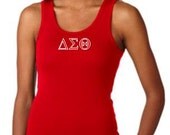 Sorority Letter Tank Top