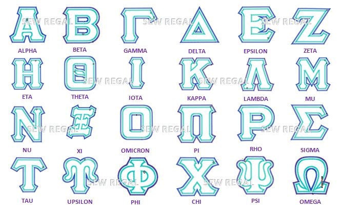 Sorority/Fraternity Hoodie Greek Letter Sweatshirts