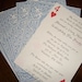 Very Merry Unbirthday Giant Playing Card Invitation - Set of 12