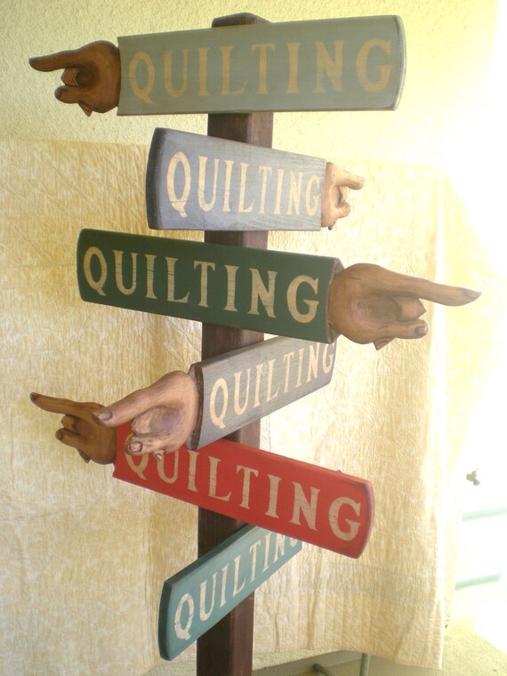 Quilting Sign by mctavishquilting on Etsy