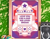 Love you like 1.0 - A3 Giclee Print