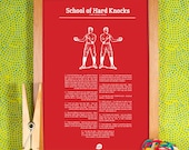 Hard Knocks - A3 Giclee Print