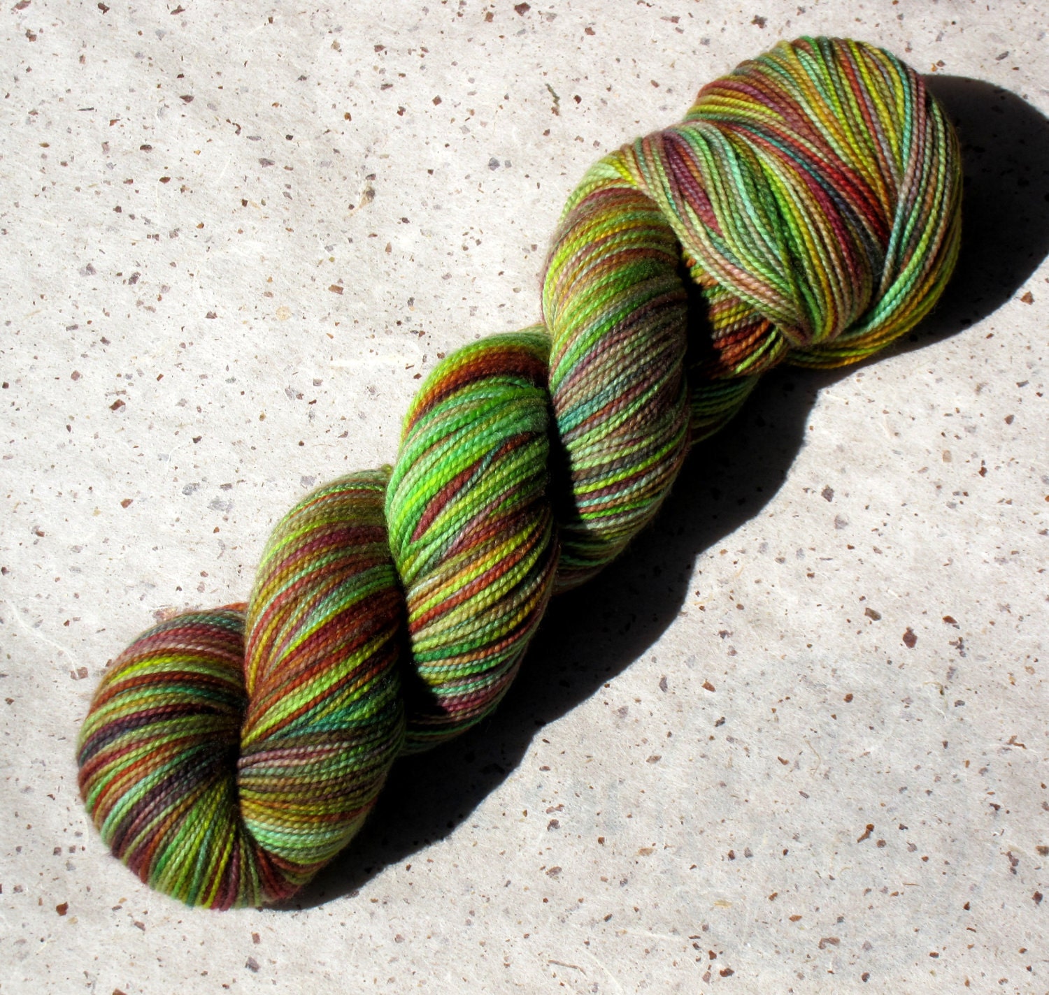 Frog Eater (Meera Reed), 100% superwash merino sock yarn