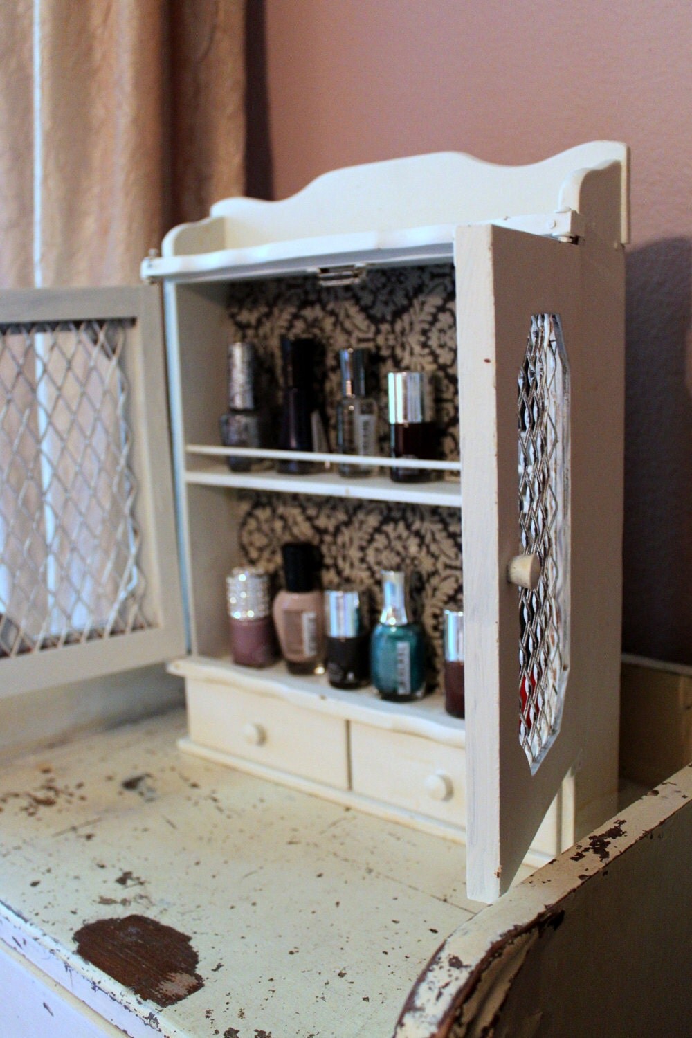 nail polish cabinet