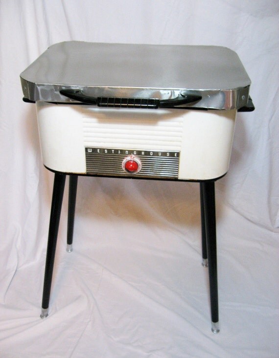 ROASTER SIDE TABLE Westinghouse product c. 1950's by RatAlley