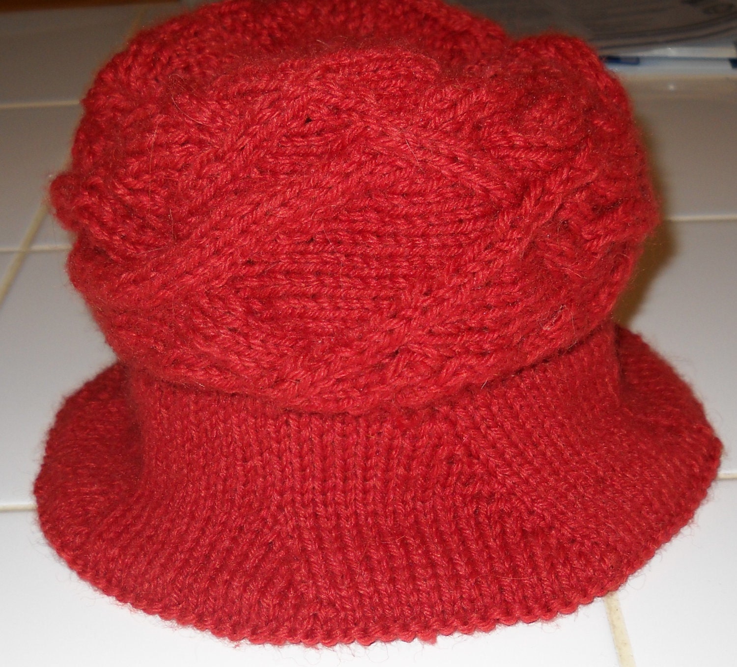 The "Wandering Irish Ivy" Knit Hat, Made to Order