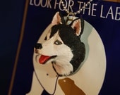 Iditerod inspired Huskie Necklace