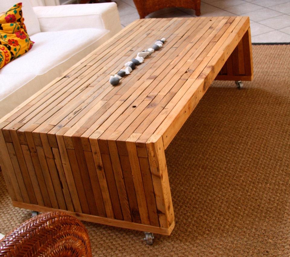 100-percent Reclaimed Cedar Coffee Tables