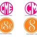 Personalized Monogrammed Cover for Kindle, Nook, Kobo, Sony Reader