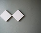 Set of 5, blank 6 x 6 inch artist panels