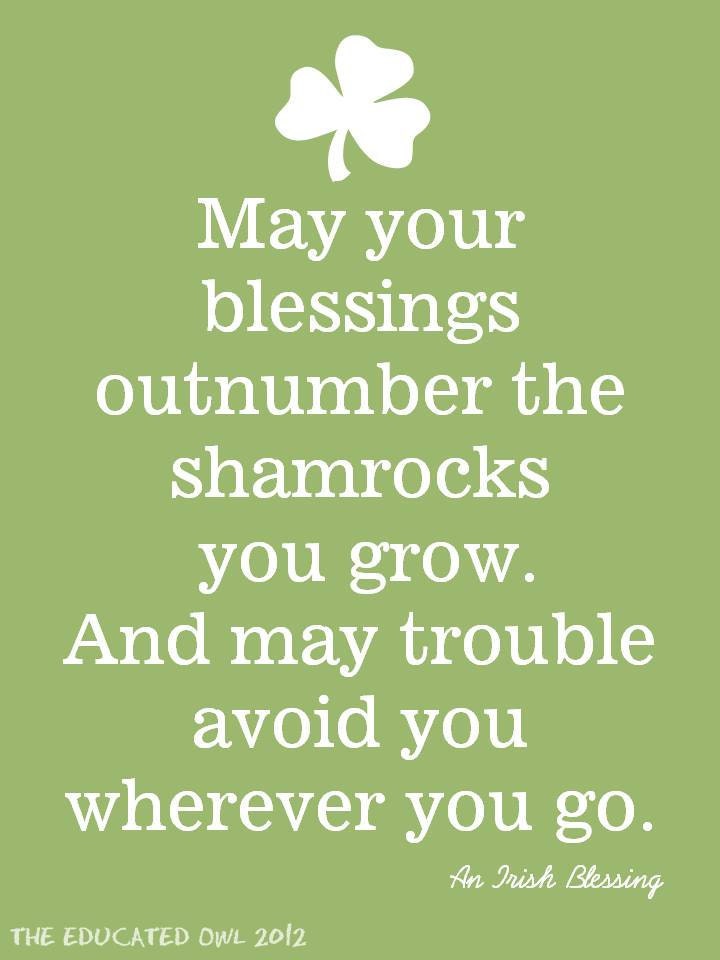 SALE Irish Blessing Quote Subway Art Digital File Printable 8 x 10 PDF