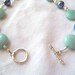100% Donation Item-- Beautiful Amazonite & Cornflower Blue Necklace