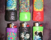 Psychedelic Inspired Lighter Cases