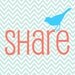 set of 4 8x10 nursery prints- Chevron Manners