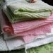 Short Stack of Vintage Fabric for Crafting