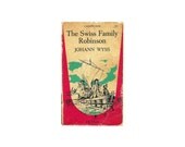 FREE SHIPPING - The Swiss Family Robinson by Johan Wyss - Vintage Book - Sale