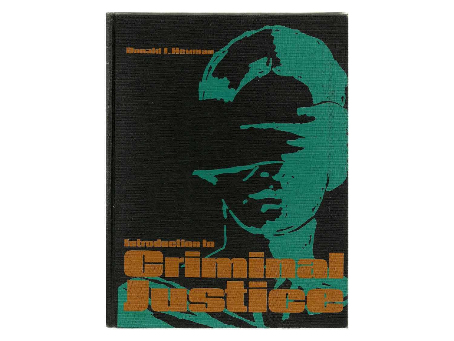 FREE SHIPPING - Introduction to Criminal Justice by Donald J. Newman - Vintage Social Text Book - Sale