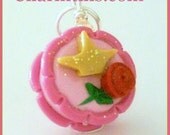 Polymer Clay Princess Aurora Cake Charm