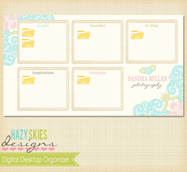 Digital Desktop Orgaziner
