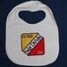 appliqued bib Baby Divided Georgia Tech and University of Georgia