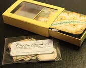 Yellow Accordion Mini Album and Coordinating Die-Cuts