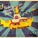 Yellow Submarine Birthday Invitation