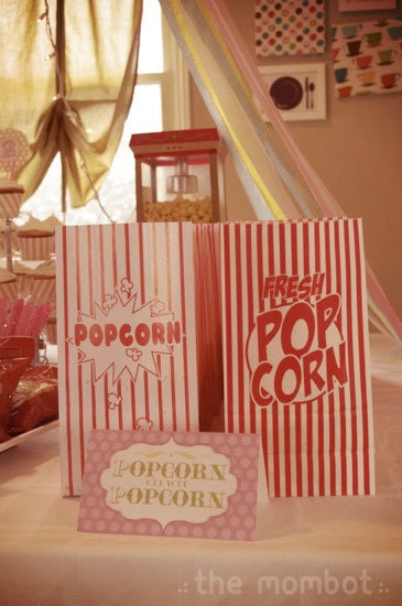 Vintage Circus Birthday Party Decor