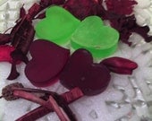 Valentines Day Cute mini Heart Soap  Glycerin All Natural Vegan Choose your Fragrance