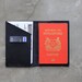 Leather Passport Holder - Hand Crafted Leather Custom