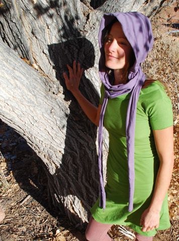 Hooded Gnome Wrap (organic cotton)