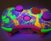Neon Paint Ball Custom Xbox 360 Controller by ProModz