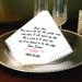 Mother of The Groom Hankie - Gift for the Bride to Give - You raised with Love this Gentle Man - Wedding - Hanky - Hankie