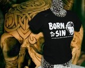Anarcho Sinner Crop Top (Half-Price Sale)