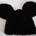 Crocheted Mickey Mouse Photo Prop for Infant - Size 0-3