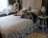 Romantic Queen Linen Duvet