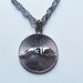 Vintage Greyhound Racing Pendant