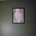Original Charcoal Drawing, The Lovers, 18 x 24", Black Frame