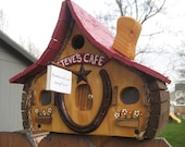Custom Ranch House Birdhouse
