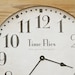 Time Flies, 24x24 Wall Clock
