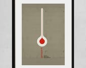 Fever - A3 art print- jazz music poster