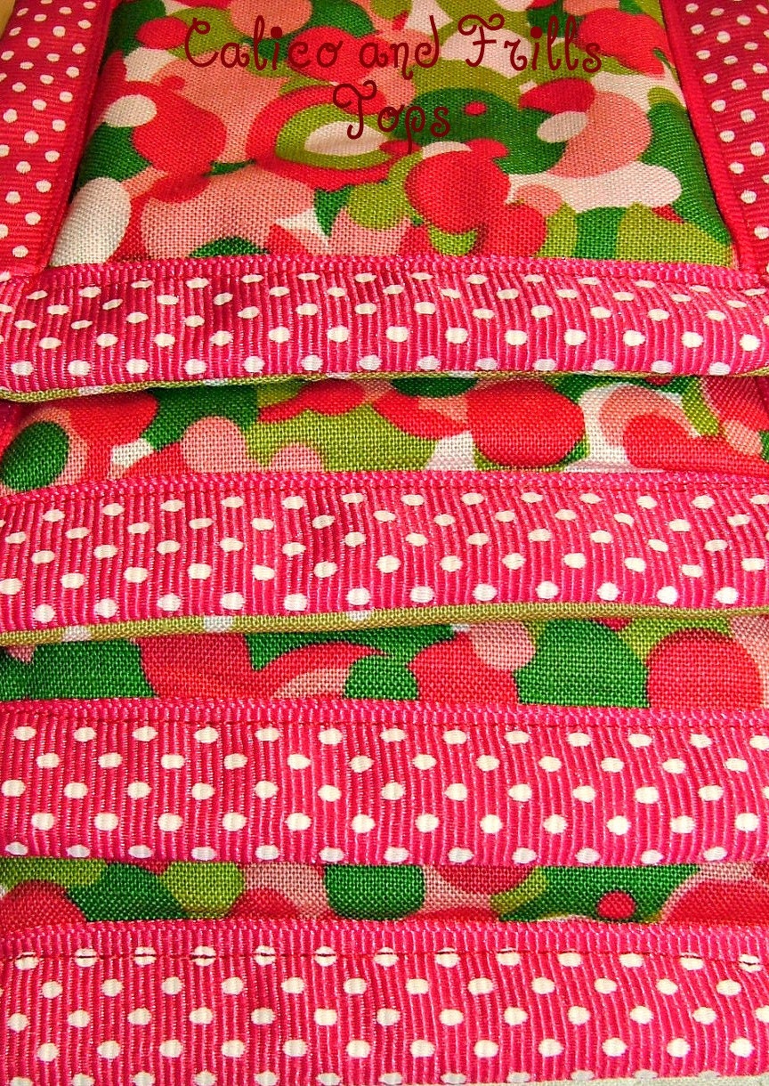Love Pink Coasters-Set of Four