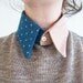 vintage american flag detachable collar america united states USA independence day stars and stripes