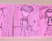 Greeting Cards - Country Girls Set of 3