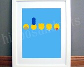 Simpsimalism Print (11 x 14)
