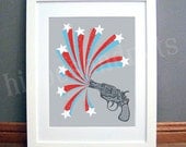 Shooting Stars Print 11 x 14