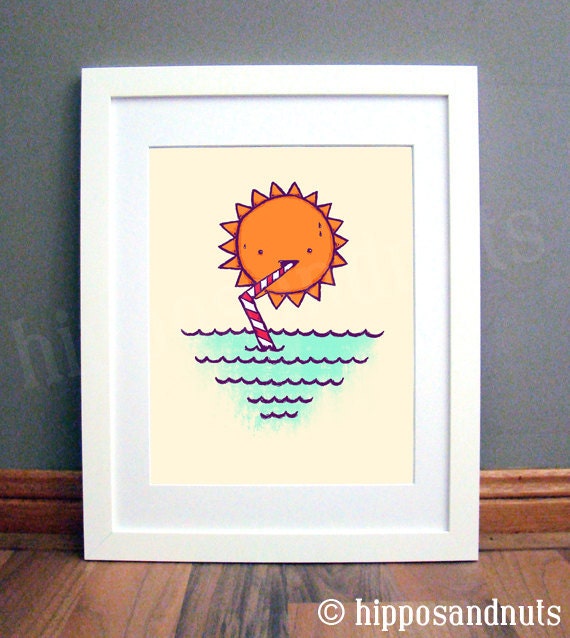 Thirsty Sun Print (11 x 14)
