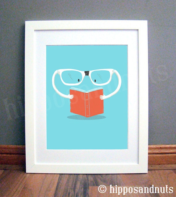 Reading Glasses Print (11 x 14)
