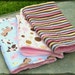 CUSTOM for TIFFER Burp Cloth: Baby Burp Cloth Set, Baby Shower, Baby Girl Gift, Minky Burp Cloth, Pink Brown Blue White Yellow Black