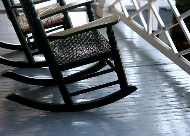 On The Porch 4x6 Fine Art Photo Print - Country Living Photography Home Decor Wall Art